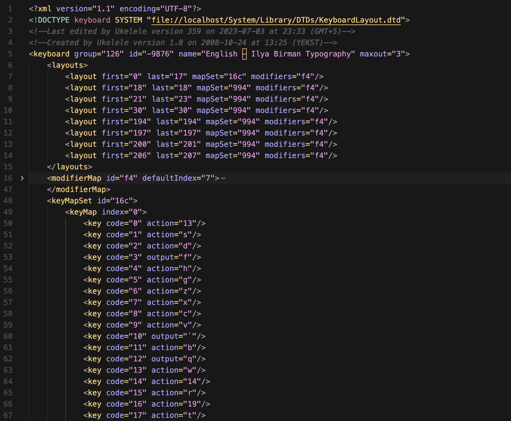 Как заменить символы в раскладке клавиатуры