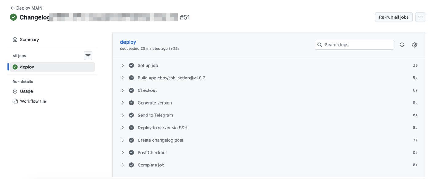 Публикация Changelog на автопилоте: GitHub Commits → Telegram + WordPress